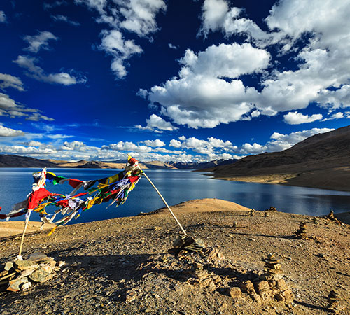 The Rumtse to Tso Moriri trek is a popular trekking route located in the Ladakh region of India